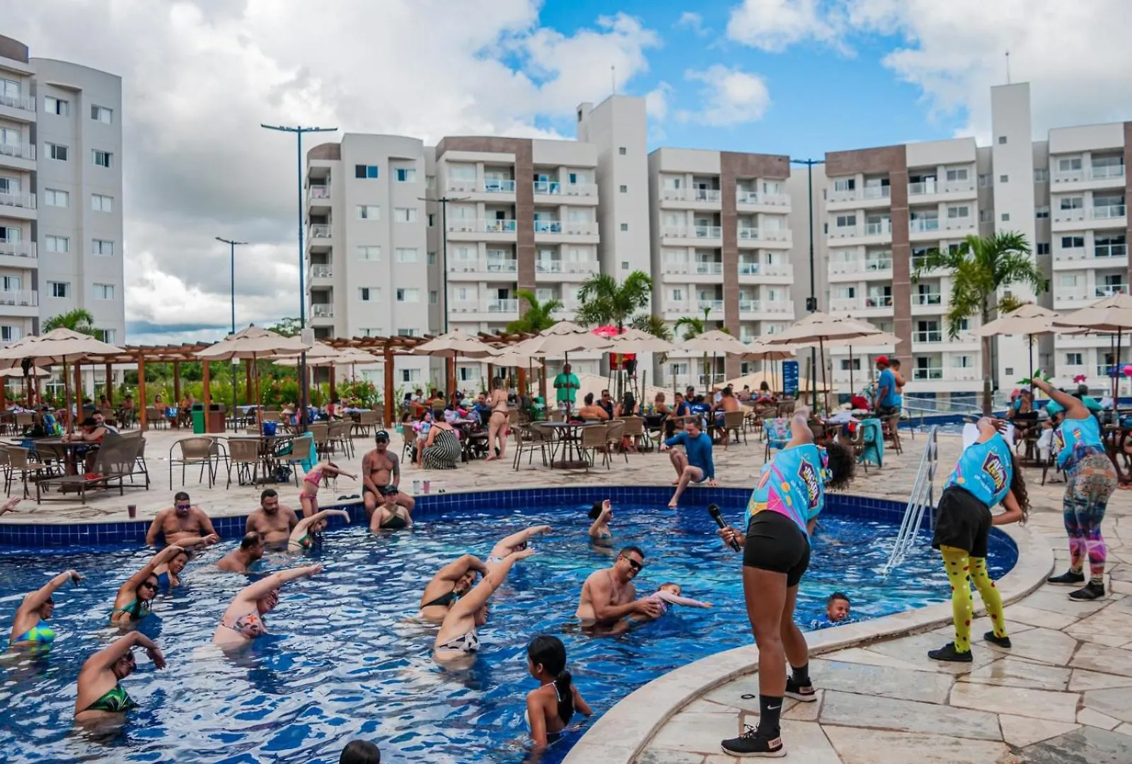 Lagoa Eco Towers - Apartamento Para Ate 7 Pessoas Com Acesso A Piscinas, Quiosques, Restaurante E Muito Mais カルダス・ノバス 4*,  ブラジル