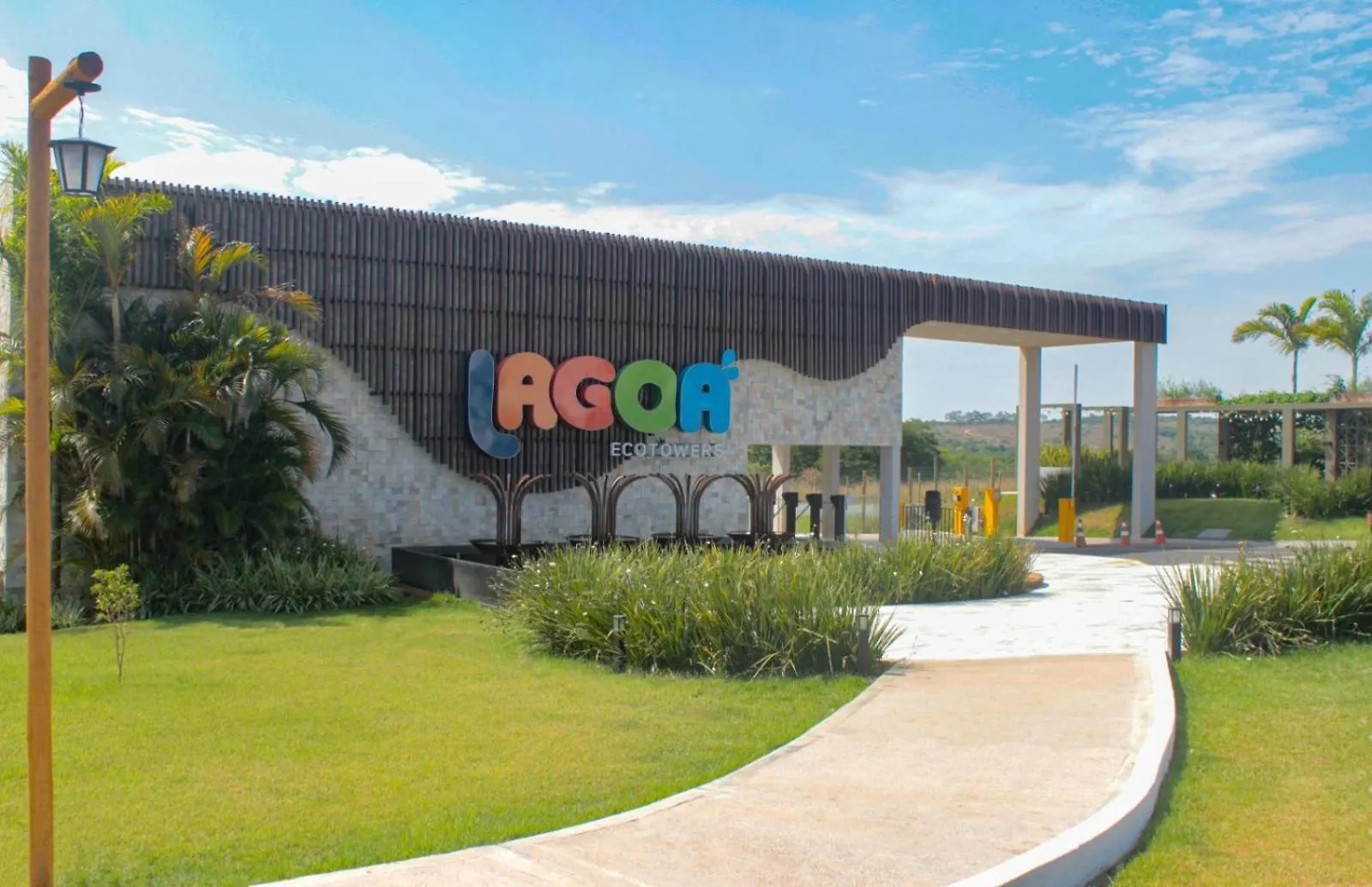 ホテル Lagoa Eco Towers - Apartamento Para Ate 7 Pessoas Com Acesso A Piscinas, Quiosques, Restaurante E Muito Mais カルダス・ノバス